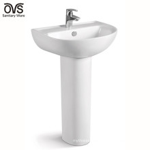 Lavabo de mano de Alibaba Super calidad baño con pedestal